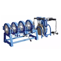 PE 63-200 Hand Push Type Butt Welding Machine Fusion Pipe Hot Melt Machine Precision Welder 63-160 PE Docking Machine 2 /4 Rings 1