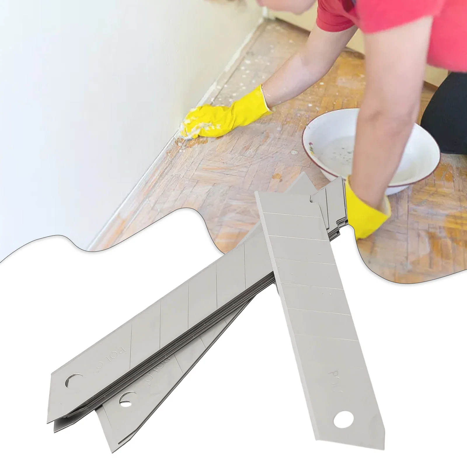 Heavy Blade Scraper Putty Cutter Tile Glass Scraper Remover Clean Shovel For Glass Floors Tile Cooktops Windshields Putty Knife Scraper