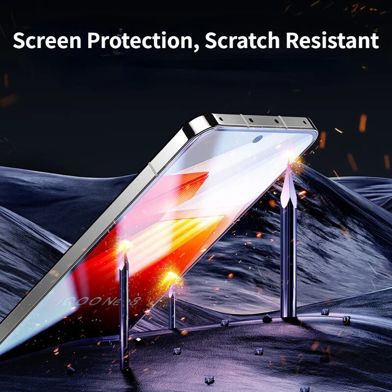 Premium Anti-Fingerprint HD Clear Tempered Glass Screen Protector by SmartDevil