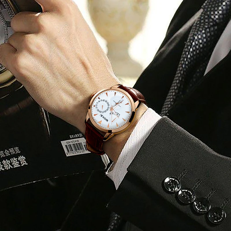 Рисунок 6 - Мужские кварцевые часы с кожаным ремешком