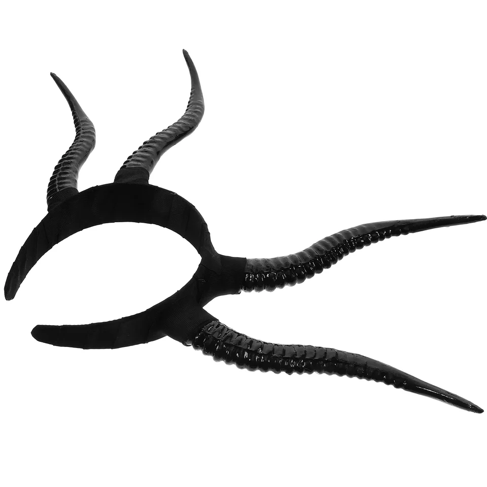 Diadema De Cuernos De Diablo Extraíbles - Accesorio Para Halloween Y Cosplay, Color Negro