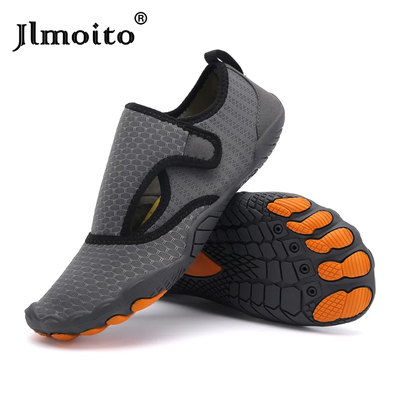 

Water Shoes Men Barefoot Beach Sandals Quick Dry Diving Surfing Aqua Shoes Anti-slip Wading Shoes Gym Yoga Cycle Sneakers Female