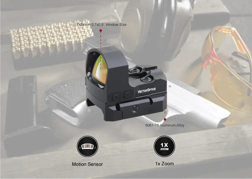 Vector Optics Frenzy-S 1x17x24 SAS Red Dot Sight SCRD-62