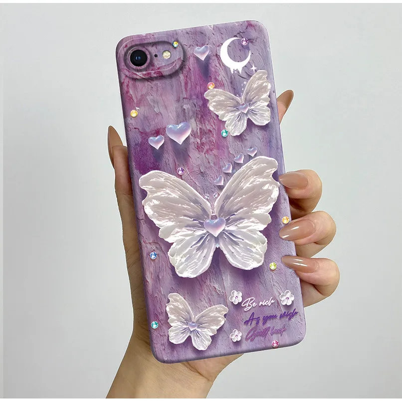 Aesthetic Soft Slim Silicone Phone Case with Full Bumper Protection
