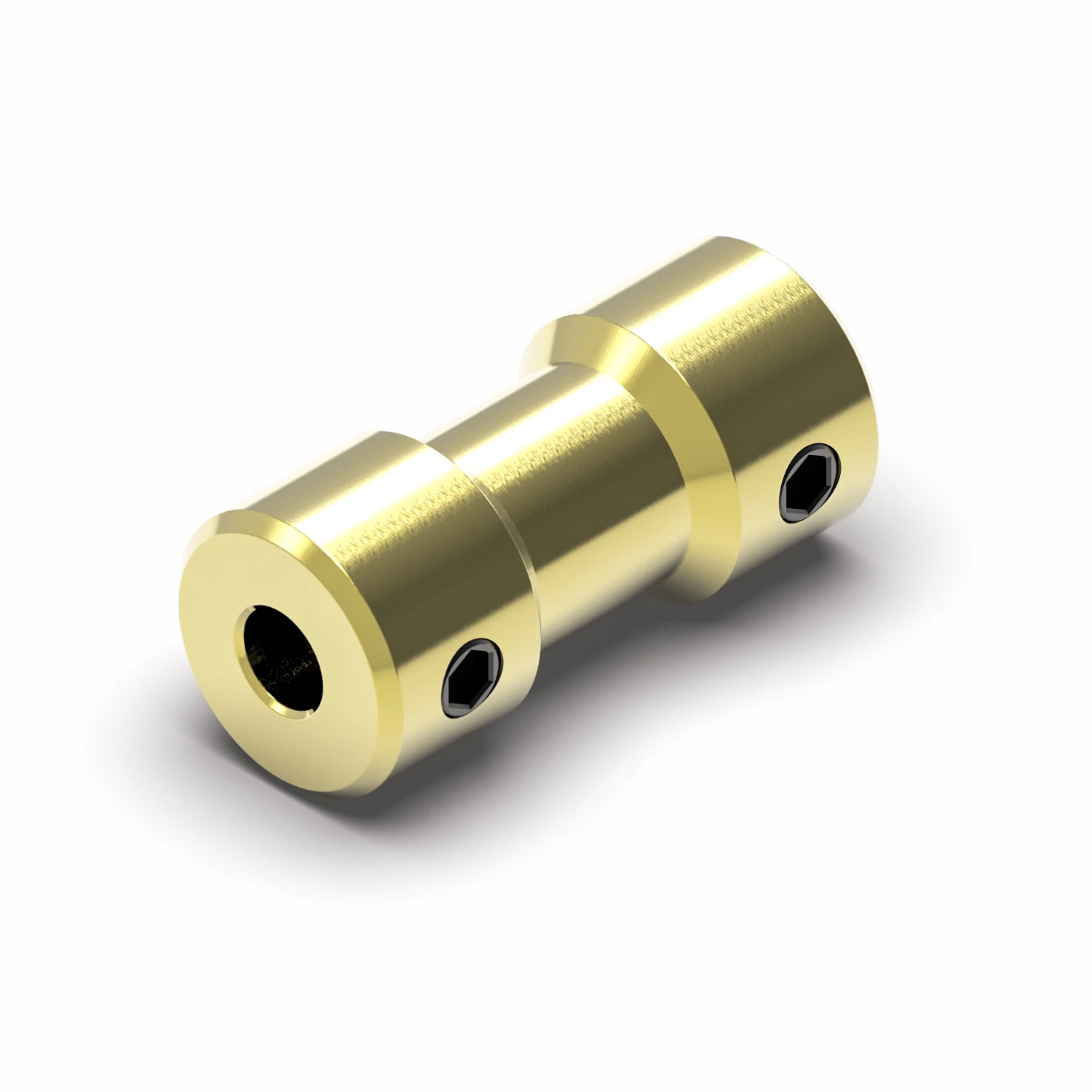 GKTOOLS D9L20 2mm/2.3mm/3mm/3.17mm/4mm/5mm/6mm Brass Flexible Motor Shaft Coupling Coupler Motor Transmission Connector