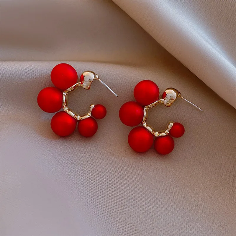 Pearl Earrings For Women Wedding Party