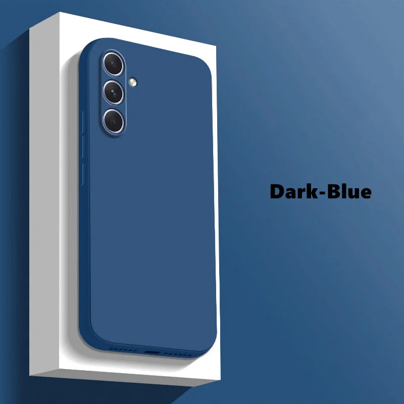 Neue quadratische weiche Silikon-Handyhülle für Samsung Galaxy A56 A36 A16 A55 A35 A15 A54 A34 A14 A53 mit integriertem Fluff, stoßfeste Abdeckung – Detail 13