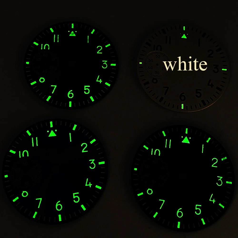 Watch face accessories watch dial accessories 37mm Watch Dial fit ETA 6497 Seagull ST3600 movement