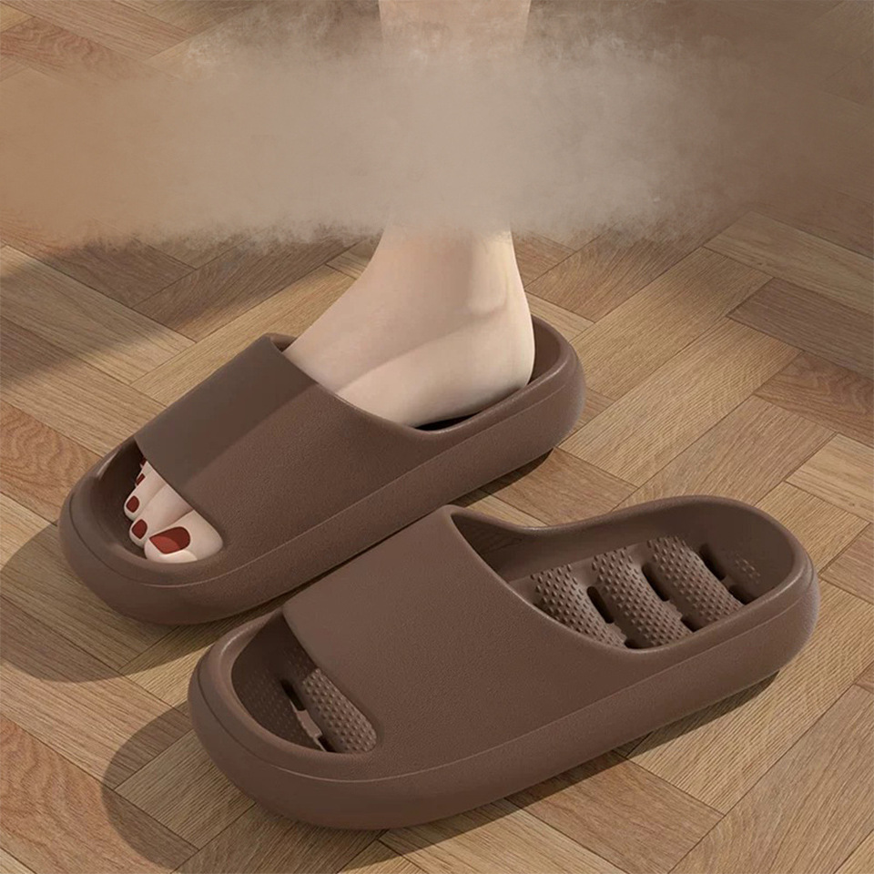 Summer Bathroom Slippers Indoor Home Bathing Hollow Out Quick Drying Slippers Couple Slippers Men's and Women's Summer Slippers