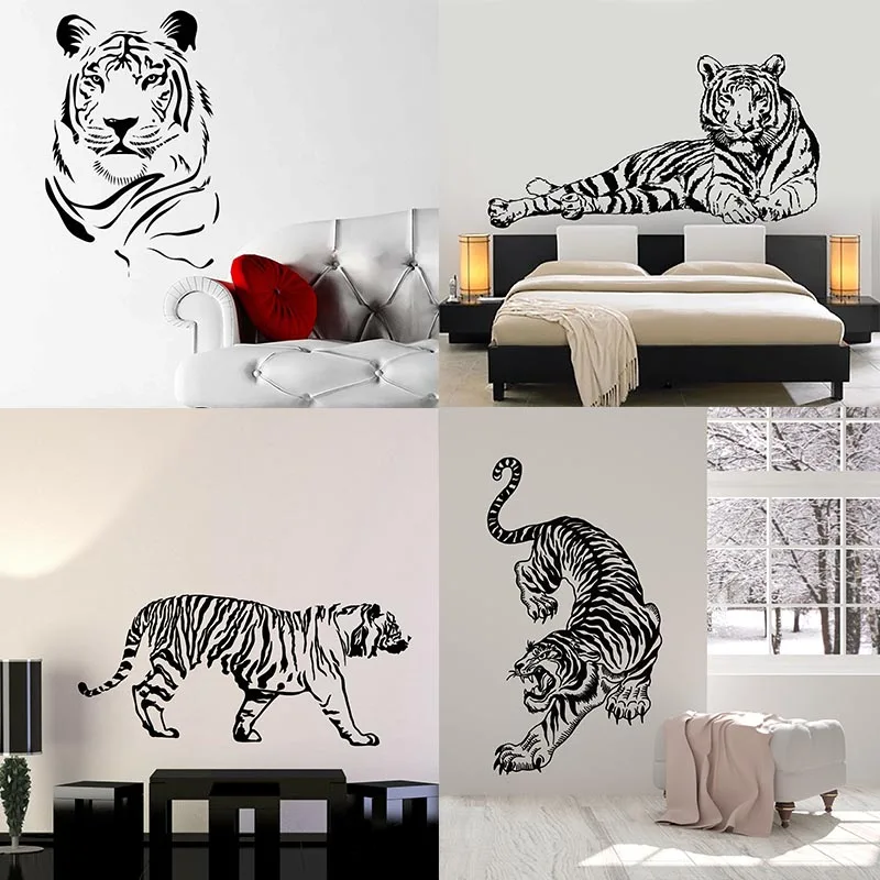 Wall Décor Wall Decals & Murals Cat Stickers Cat Wall decals Wild Cats