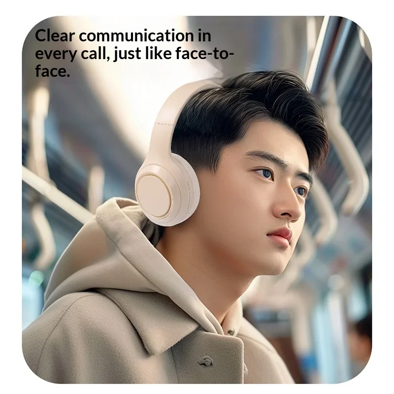 Lenovo Bluetooth 5.3 Over-Ear Headphones – Foldable Wireless Gaming Headset with 360° Stereo Sound, Computer Headphones & Original Audio Design 6
