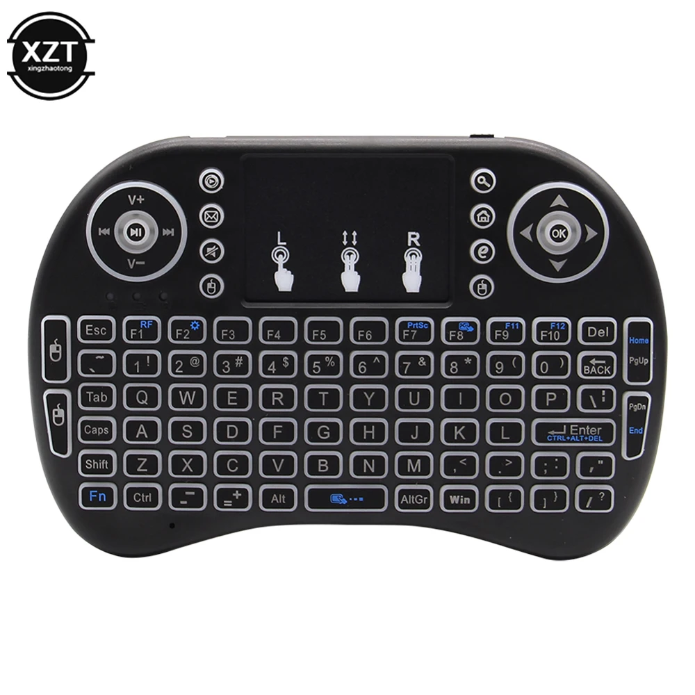 russo, árabe, espanhol, 2.4G, Air Mouse, Controle