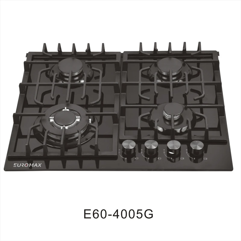 Factory OEM/ODM/CKD/SKD Built-in 4 Burners Cooker Gas Hob/Cooking 60CM Gas Cooktop Glass Stove