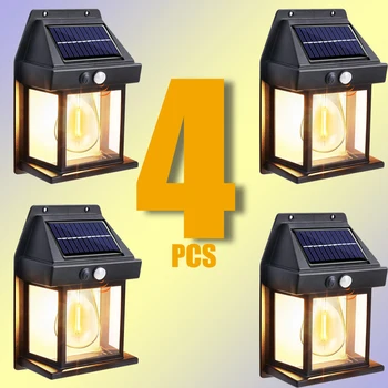 solar wall lights, Waterproof Outdoor Wall Light with Motion Sensor 1