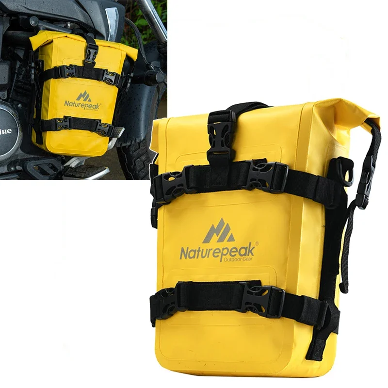 

Противоударная сумка для мотоцикла, водонепроницаемый Бампер для двигателя, сухая сумка 8 л, вместительная сумка для внешнего резервуара, боковая сумка, сумка для инструментов, боковое седло