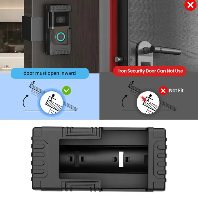 Aqara Doorbell Video Ring Doorbell Holder For Apartment Door No