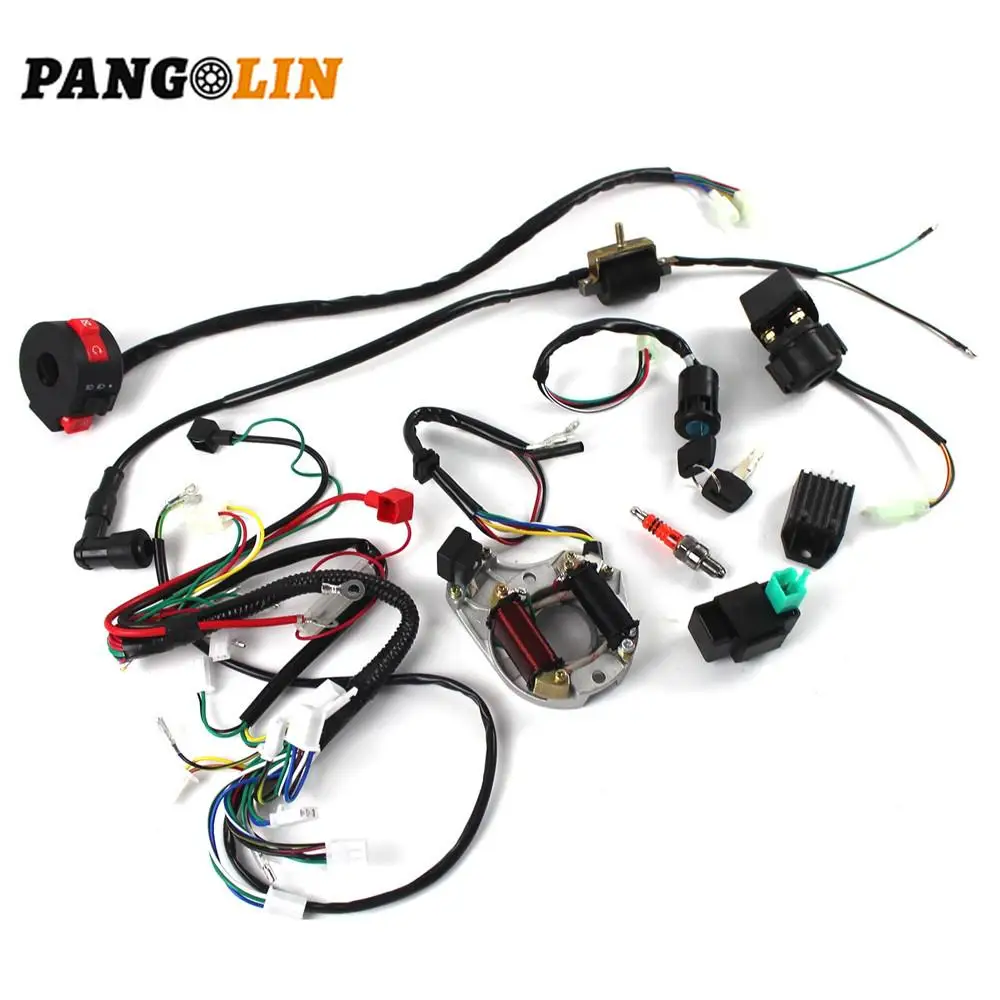 ElectricWireLoomCDIStatorSetWireHarnessCDIStator6CoilPole