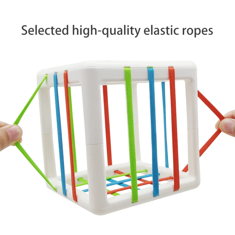 Children's Cube Matching Color Block Sports Hand Eye Coordination Puzzle Toy