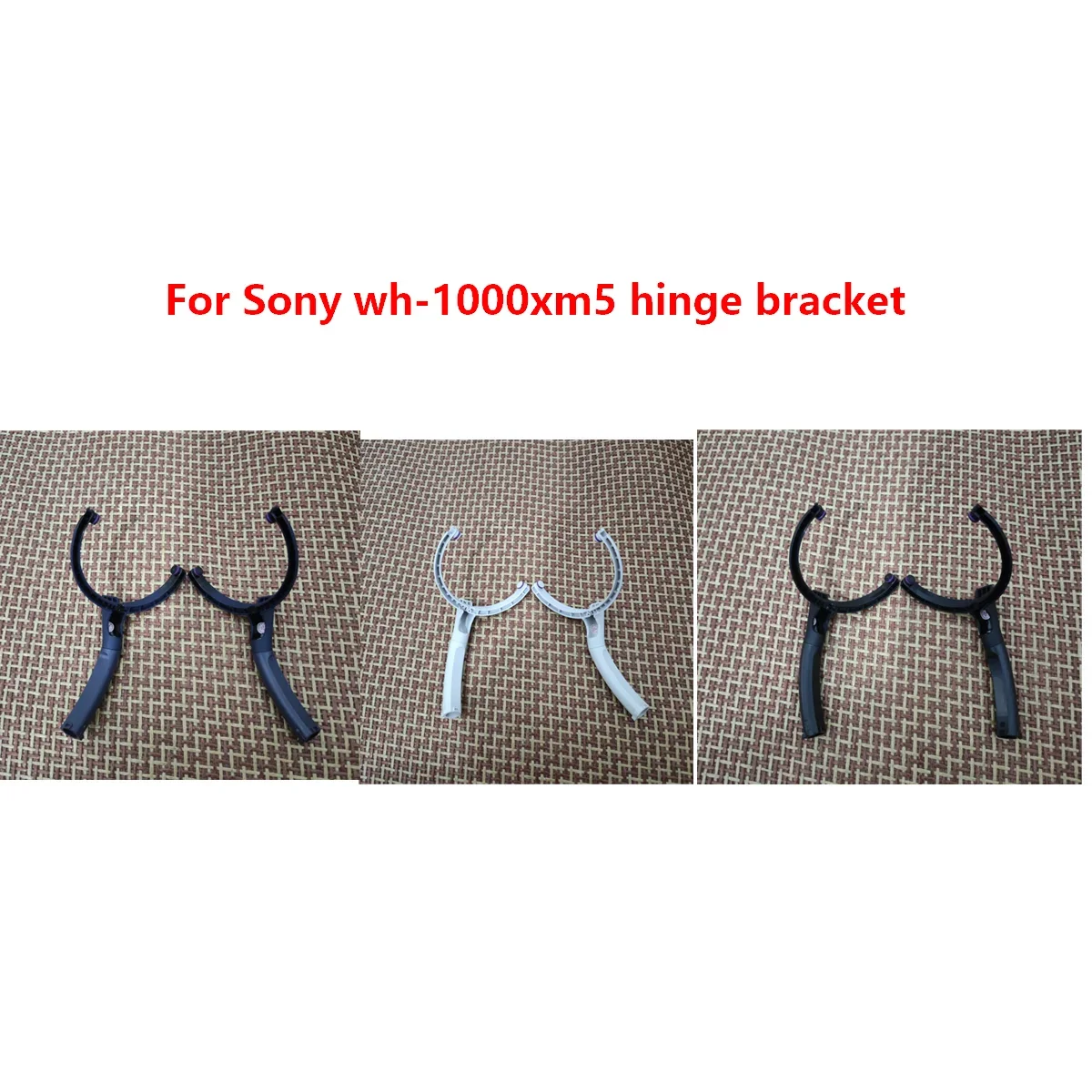 Original replacement hinge bracket for Sony wh-1000xm5 headphone wh 1000xm5 headset repair part speaker hanger part have logo