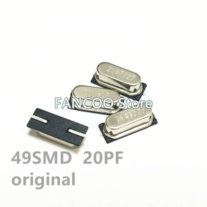 12MHZ 20PF 49SMD 2P HC-49SMD Quartz Crystal Resonator 12.000 10PCS