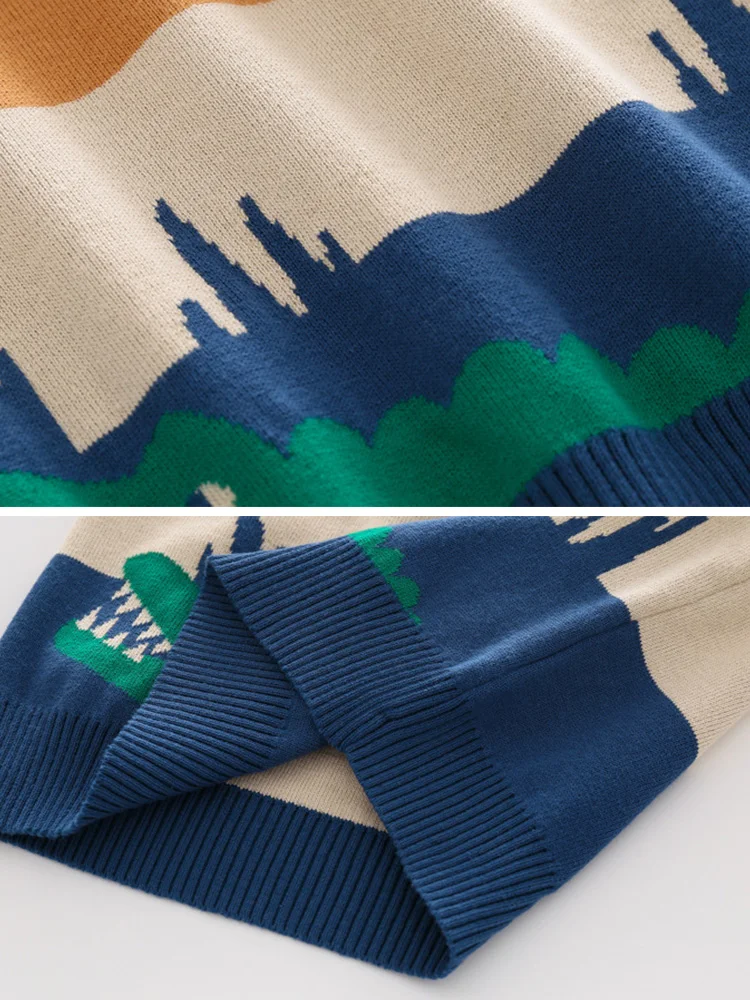 الشتاء الاطفال سترة الحيوانات الكرتون مخطط الفتيان...