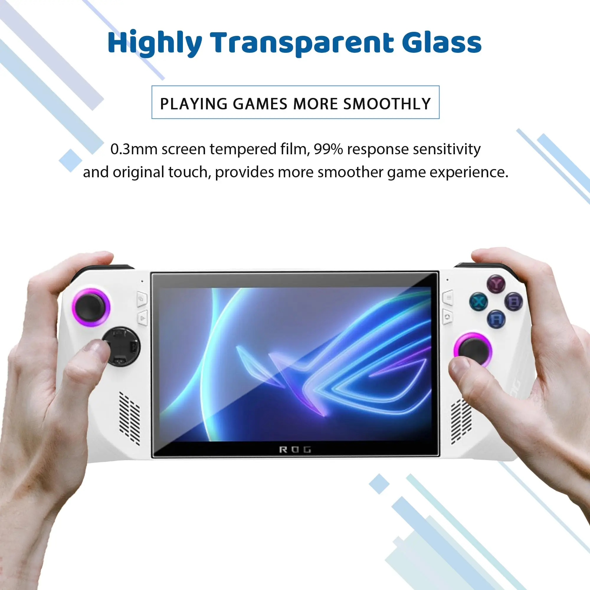 Premium Tempered Glass Screen Protector for Gaming Consoles - Anti-Scratch Protection