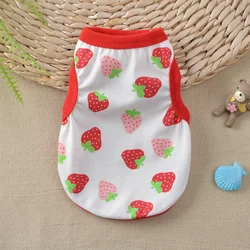 Puppy Spring Clothes For Small Dogs Ropa De Perros Mascotas Pomeranian Chihuahua Yorkshire Vest Summer Tshirt Sweatshirt For Dog