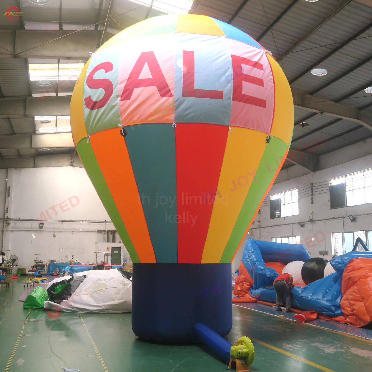 

Free Ship to Door 6mH Giant Inflatable Ground Balloon Large Air Balloons for Roof Advertising Promotion Inflatables