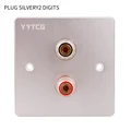 2 Ports silver