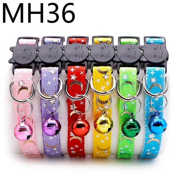 12Pcs Cat Dog Collar Leash Puppy Chain Safety Buckle Belt Identify Collars Adjustable For Small Breeds Dog Accessories Pet 5