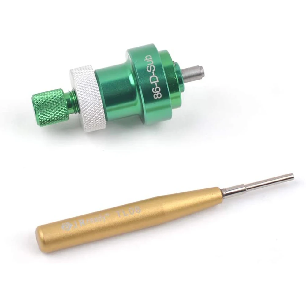JRready JST2511:YJQ-W7A Crimper 16-28AWG, 86-D-SUB Positioner, TL08 Removal Tool for HARTING(HAN D-SUB), TE(D-SUB), WAIN(HM,） 3