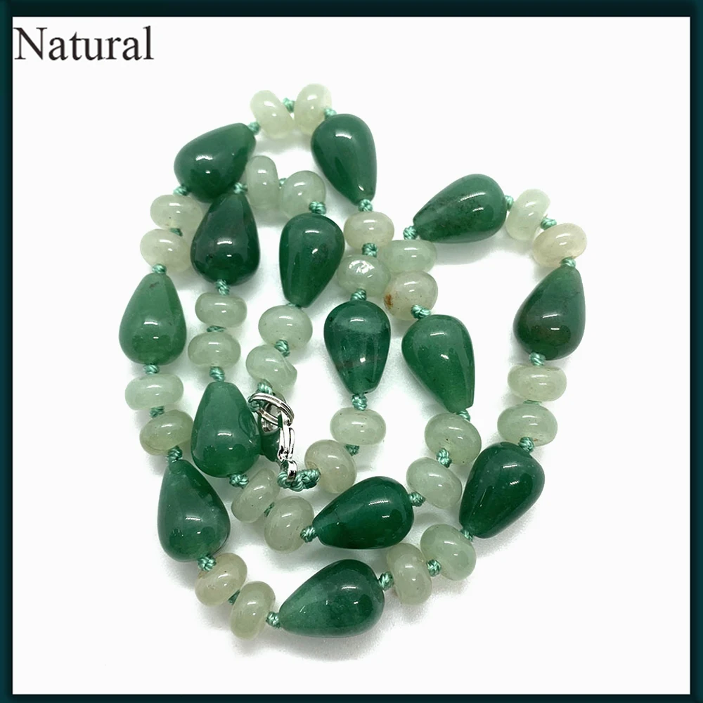 

Natural Stone Beads Exquisite Necklace Creative Jewelry Beads Women DIY Black Agate Powder Crystal Turquoise Beads 10x14mm