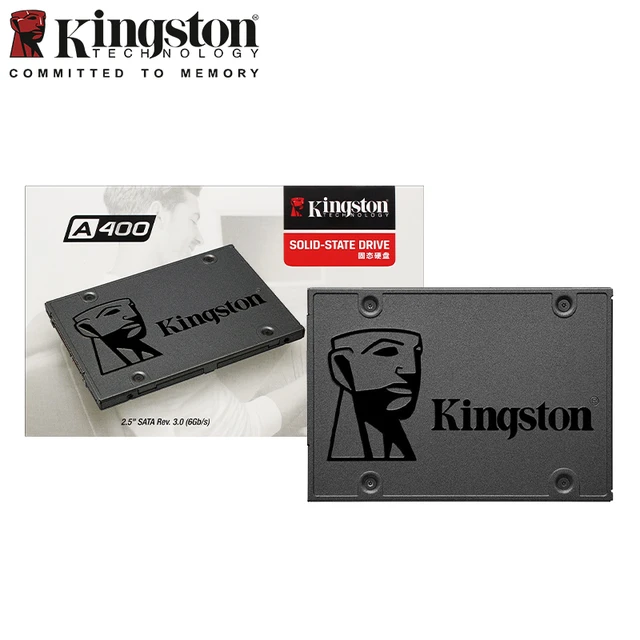  Kingston 480GB A400 SATA 3 2.5 Internal SSD SA400S37/480G -  HDD Replacement for Increase Performance : Electronics