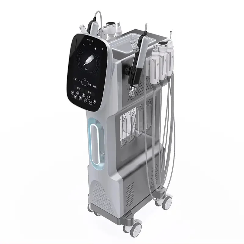 9 in 1 Skin Care Hydrating Machine Mechanical Pump Facial Treatment Machine Facial Spa Hydrating Deep Skin Cleansin