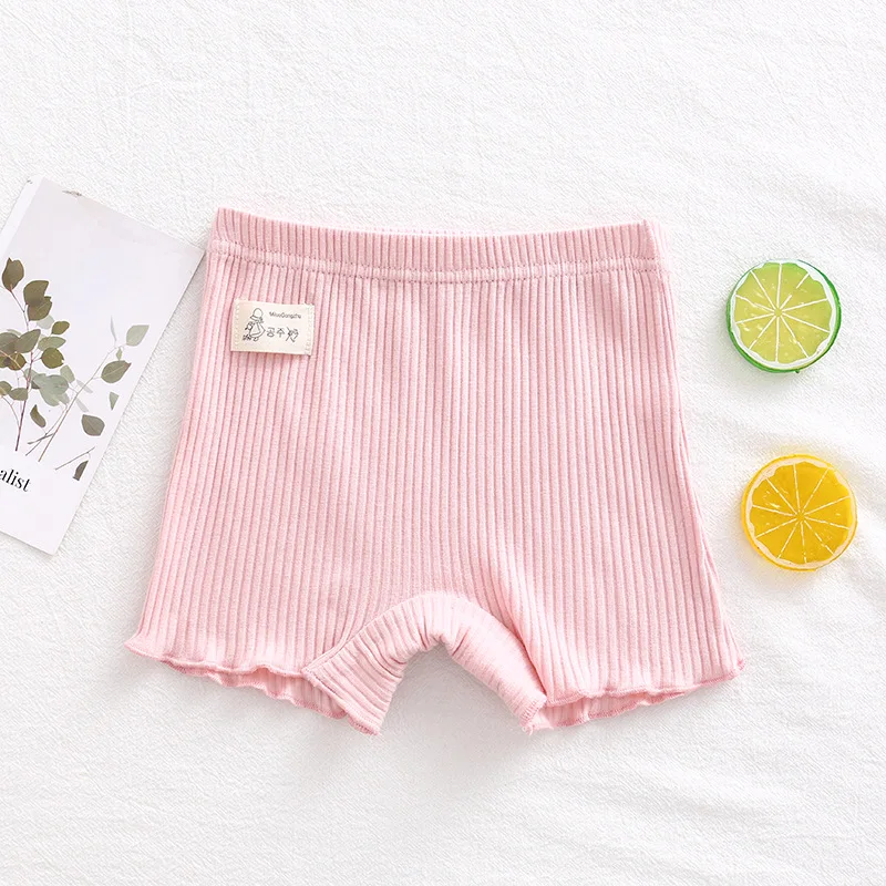 Summer Girls Shorts kids shorts kids underwear kids trousers For Candy Color Children Leggings Lace Safety Underpants Baby Bottom Clothing