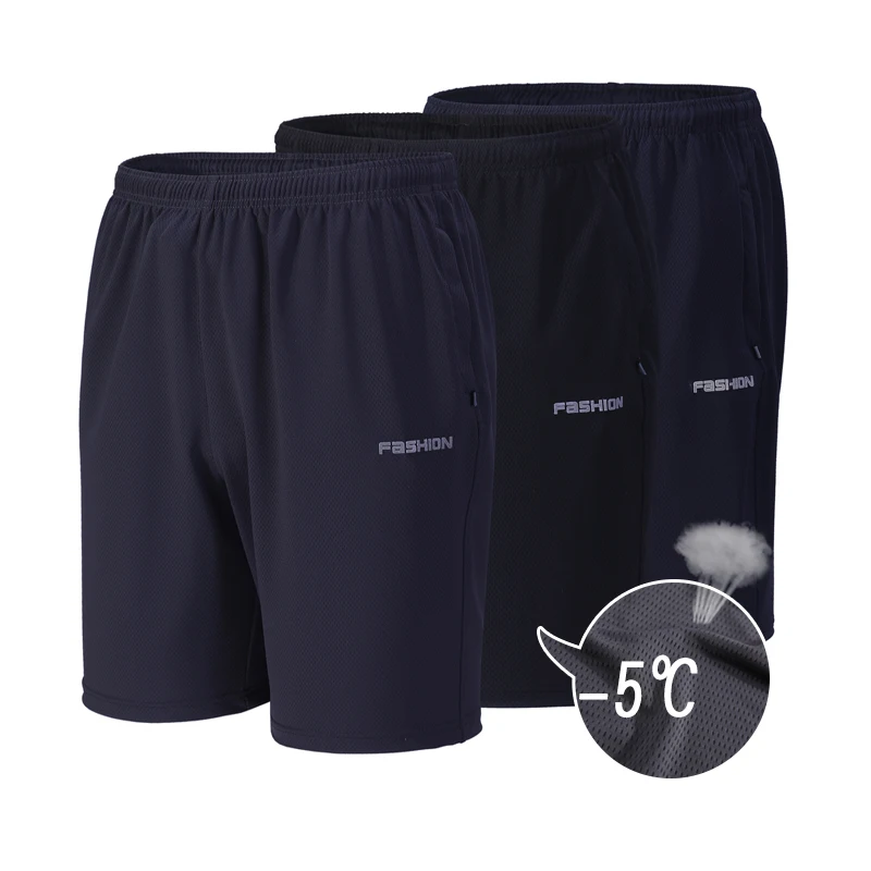 Men casual  Shorts Mesh Elastic five-point shorts mail shorts  Summer Plus Size Shorts Spandex Sweat Shorts