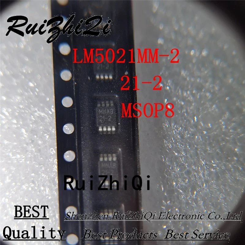 10 Pièces LM5021MM-1 – Circuits Intégrés MSOP-8, Neufs, Origine Chine