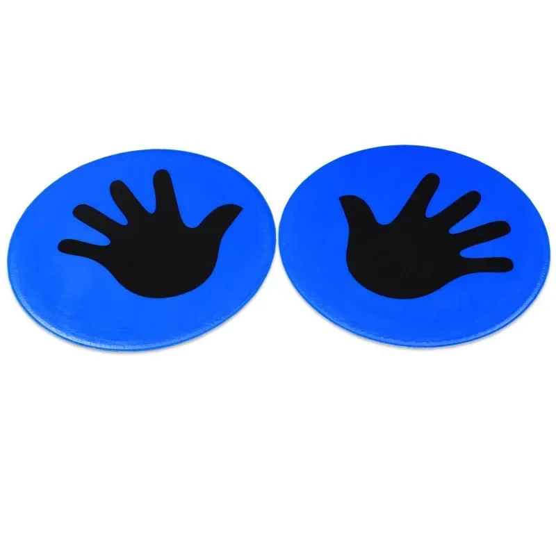 2 piezas de almohadillas de entrenamiento de fútbol, obstáculos de entrenamiento de fútbol para niños, discos con logotipo, equipo deportivo de entrenamiento de baloncesto de alta calidad