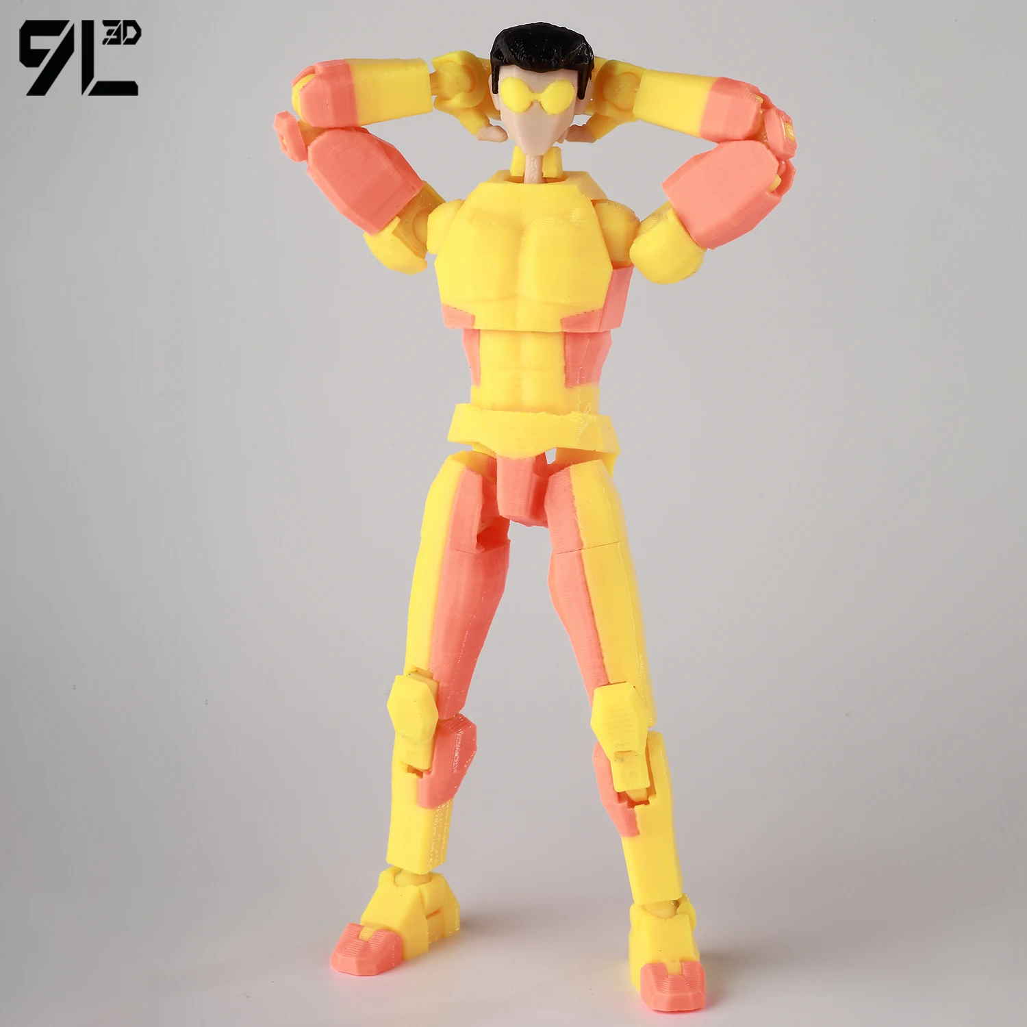 9L3D Dummy Lucky13 Invincible Bulletproof​ Mark Multi-Jointed