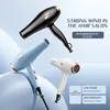 New Quick Drying Hair Dryer US/UK/EU Plug Household Blue Light Cold and Hot Air 110V，220V Hammer Hair Dryer 1