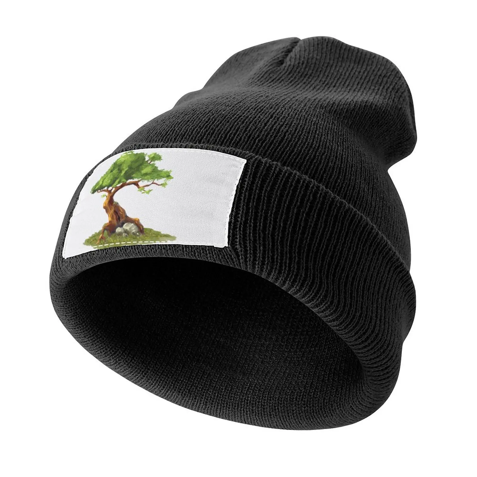 

Bonsai Tree - Japanese Culture And Tree Art Lover Knitted Cap Male Streetwear Vintage Beach Outing Hat Male Women's