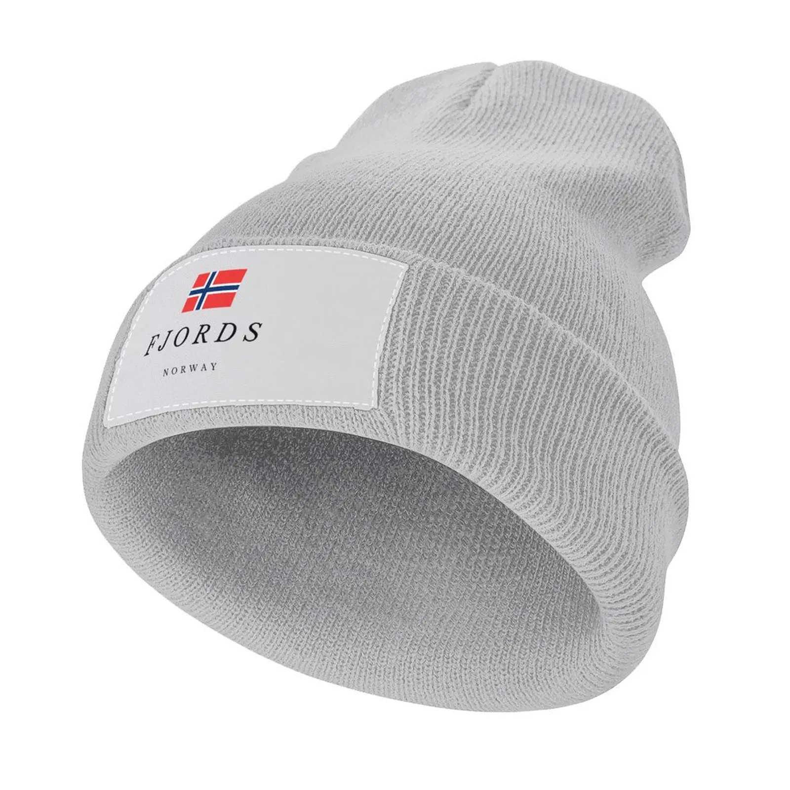 

Norway Fjords Knitted Cap Rugby Christmas Hat Hats Woman Men's