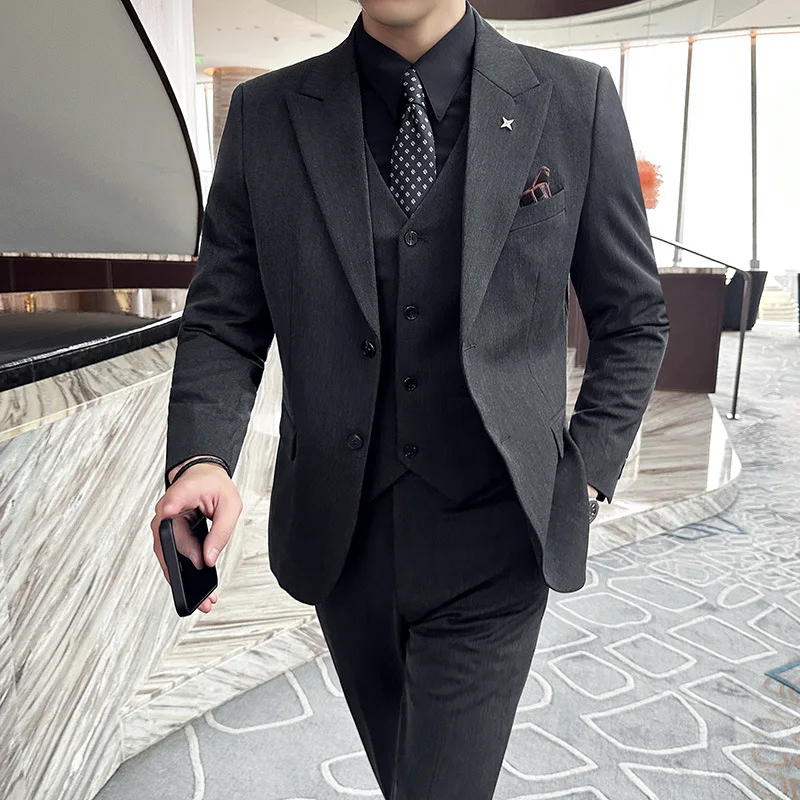 

NA398-Single breasted groom's suit