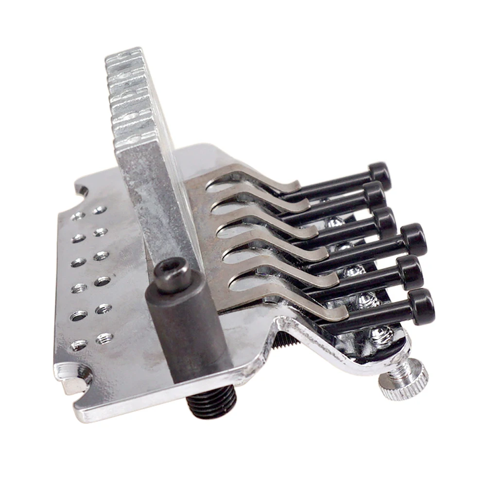 6-saitiges Double Roll Saitenhalter Sattel Tremolo Bridge System für den Austausch von E-Gitarren – Detail 10