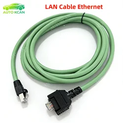 Green Ethernet LAN Cable for OBD2 Diagnostic Tools - Automotive Accessory (Lan cable)