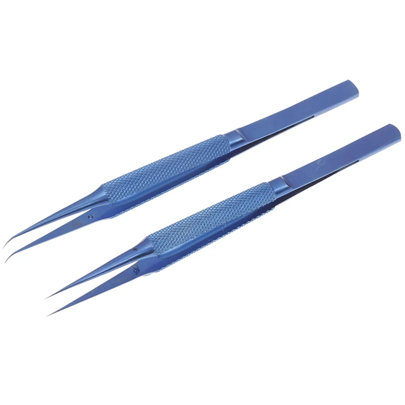 Precision Tweezers Titanium Alloy Tweezers 0.15mm Edge 1 pcs