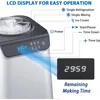 1.3 Quart Ice Cream Maker Machine with Built-in Compressor, Fully Automatic and No Pre-freezing, 1 Hour Keep-Cooling 3
