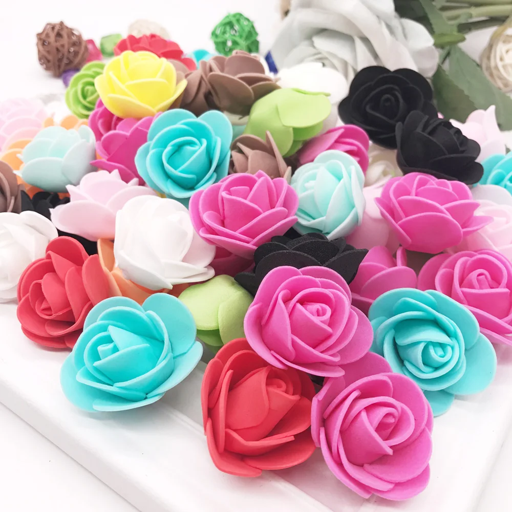 

Multi-use Gift Wreath Bear Valentine's Day Craft Wedding Decoration Foam Rose Flower Party Supplies Artificial Flowers