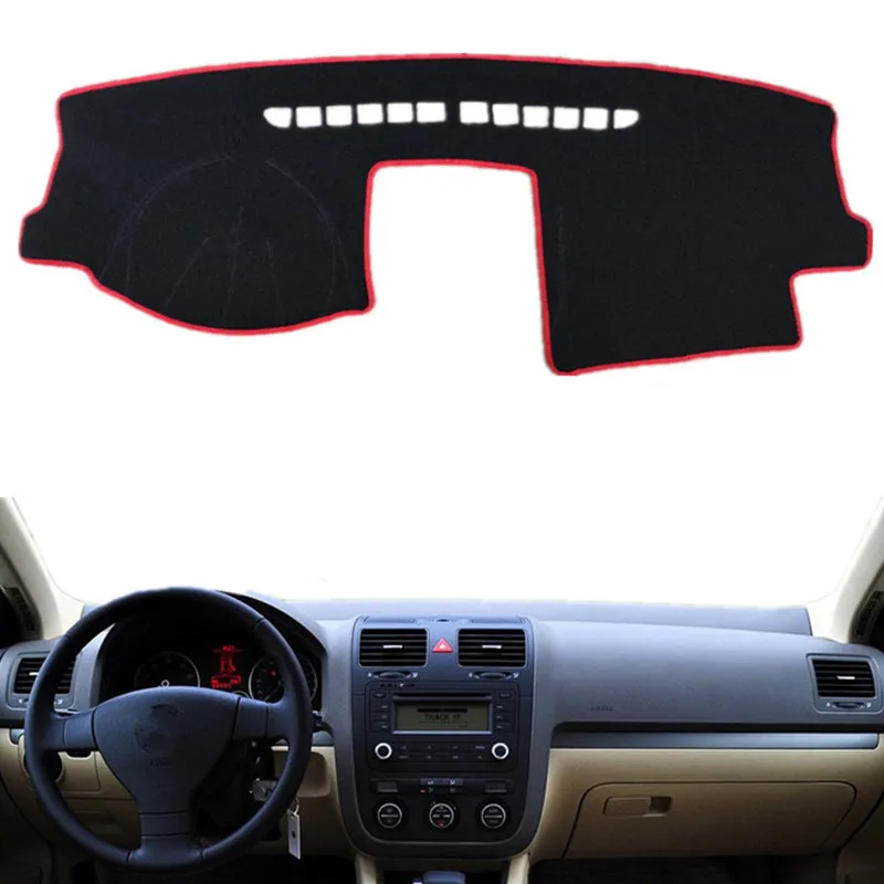 

For Volkswagen VW Golf 5 MK5 2004 2005-2009 Dashmat Dashboard Cover Pad Mat Anti-glare Dash Sun Shade Carpet Rug Car Accessories