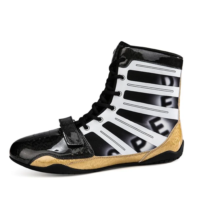 

Professional Men Women Fighting Shoes Luxury Brand Big Boy Wrestling Boots Hard-Wearing Boxing Shoes Unisex Sport Shoe